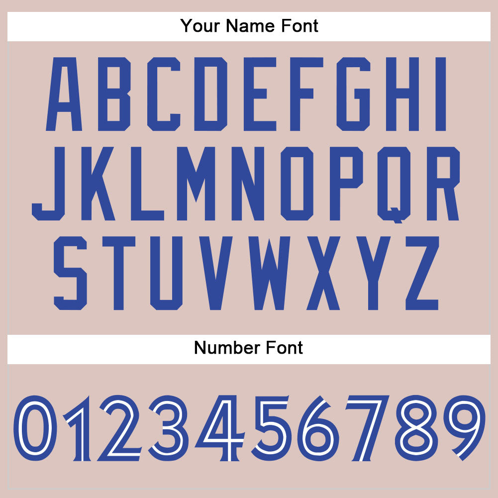 Custom Camo Royal-White Authentic Salute To Service Baseball Jersey