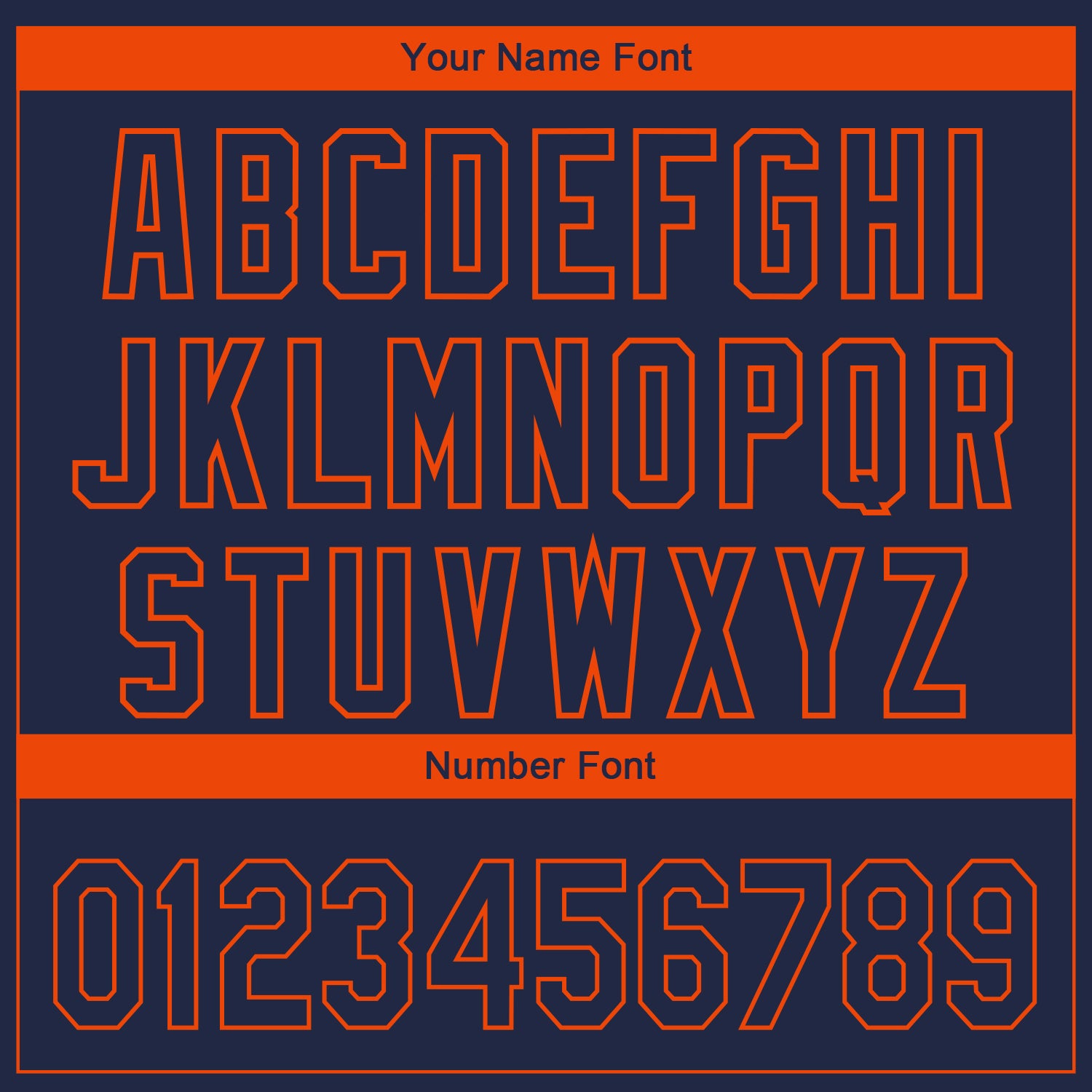 Custom Navy Orange 3D Denver City Edition Fade Fashion Authentic Baseball Jersey